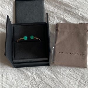 David Yurman Solari bead Chrysoprase bracelet